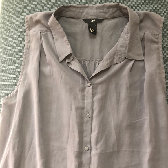 Blue H&M blouse - Picture 2 of 4